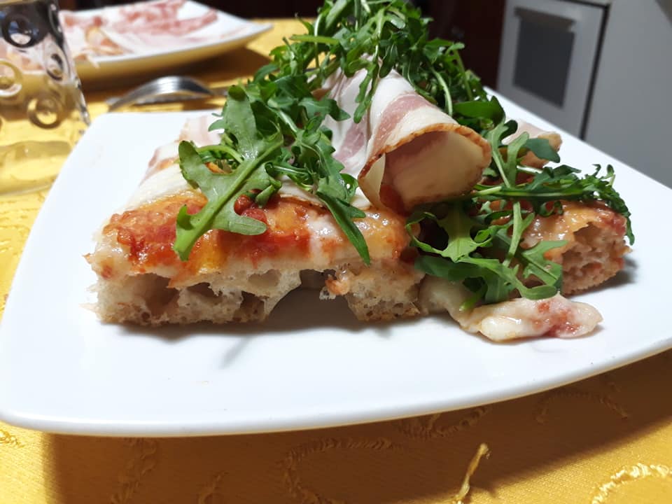Trancio porchetta riccia, rucola